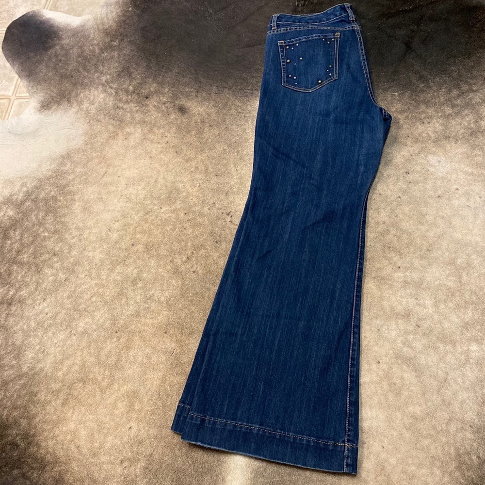 Size 14 flare dark wash jeans